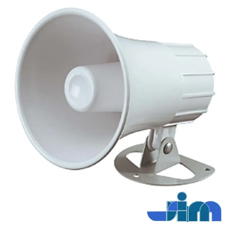 Calitate înaltă Sirena interior tip horn, alba - Stim S1201