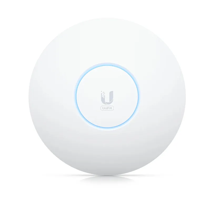 Access Point wireless Unifi6 Enterprise, Tri-Band Wi-Fi6, PoE, 6 dBi - Ubiquiti U6-ENTERPRISE-IW Transport gratuit