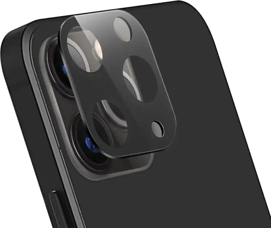 Ofertă de sezon Folie Protectie Camera Cellara Pentru Iphone 13 Pro/13 Pro Max - Negru